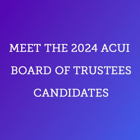 Meet the 2024 ACUI Board of Trustees Candidates